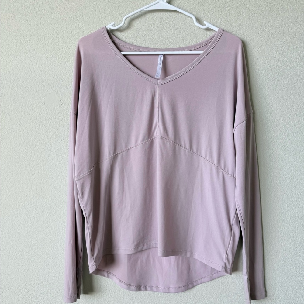 Fabletic Mauve Activewear Long-sleeve Top